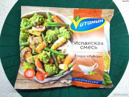 Смесь овощей с соусом
