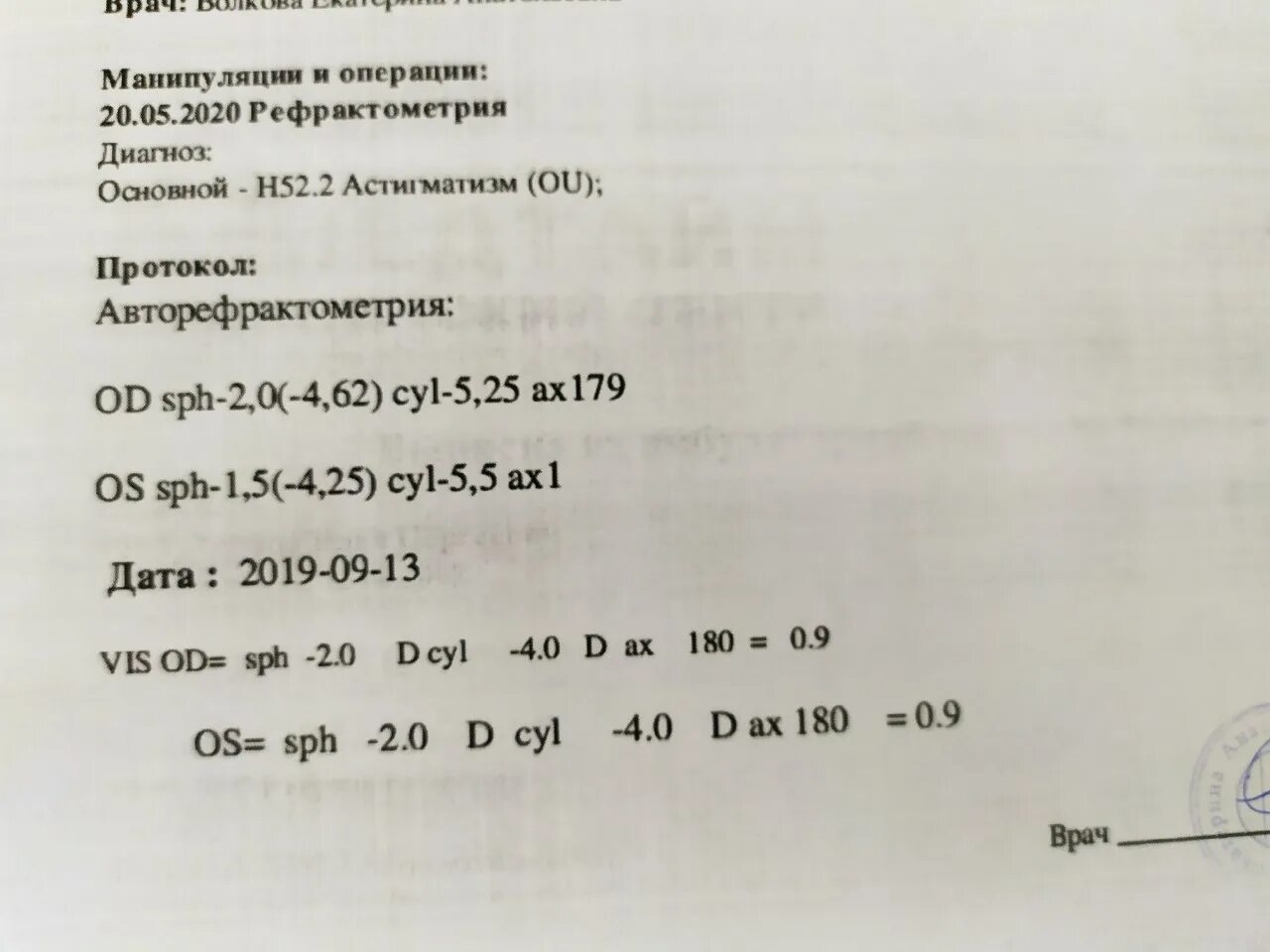 Диагноз н 52.2. Диагноз астигматизм. Заключение офтальмолога астигматизм. Справка об астигматизме. Скиаскопия расшифровка результатов у детей.