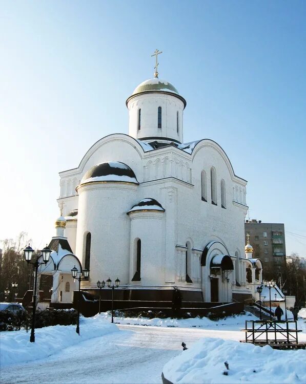 Храм в люберцах на октябрьском проспекте. Храм преображения люберцы. преображенский собор люберцы.