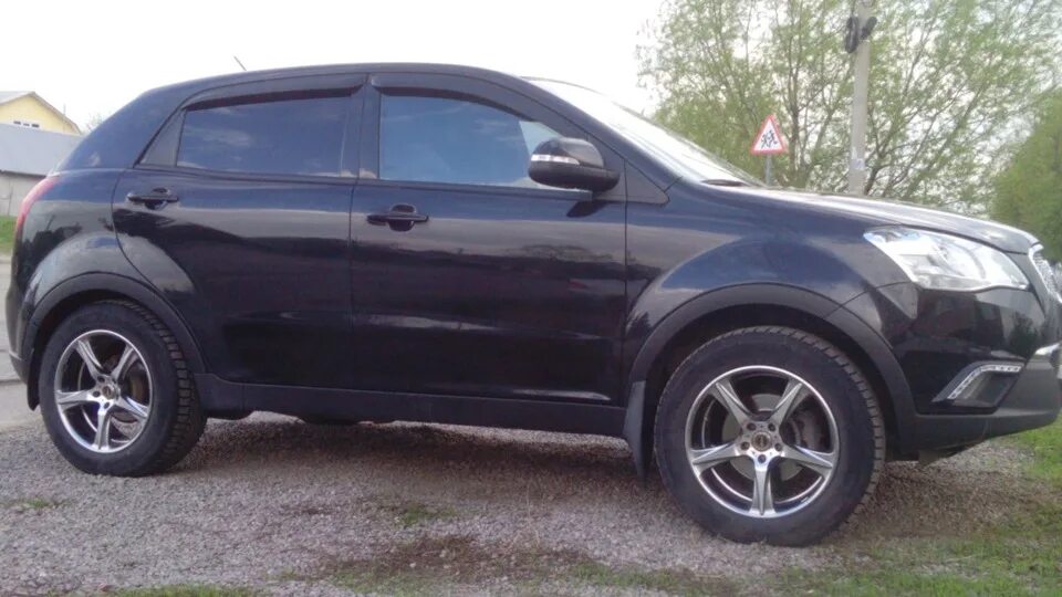 SSANGYONG Actyon 18 диски. ССАНГЙОНГ Актион на 18 дисках. SSANGYONG Actyon диски r18. SSANGYONG Actyon диски р18. Диски new actyon