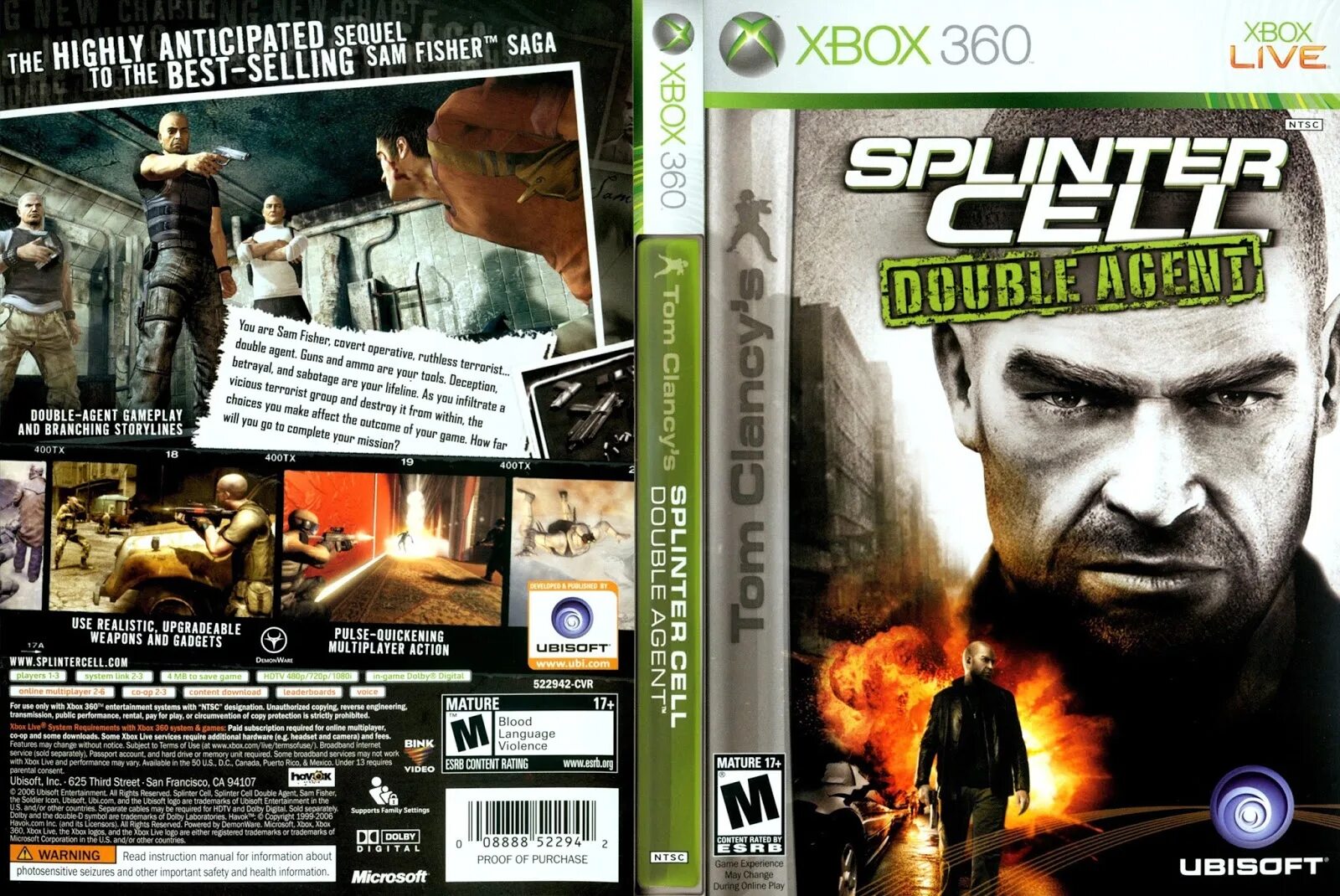 Splinter Cell Double agent Xbox 360. Tom Clancy's Splinter Cell Double agent Xbox 360 обложка. Splinter Cell Double agent Xbox. Splinter Cell Double agent ps3. Tom clancy s xbox