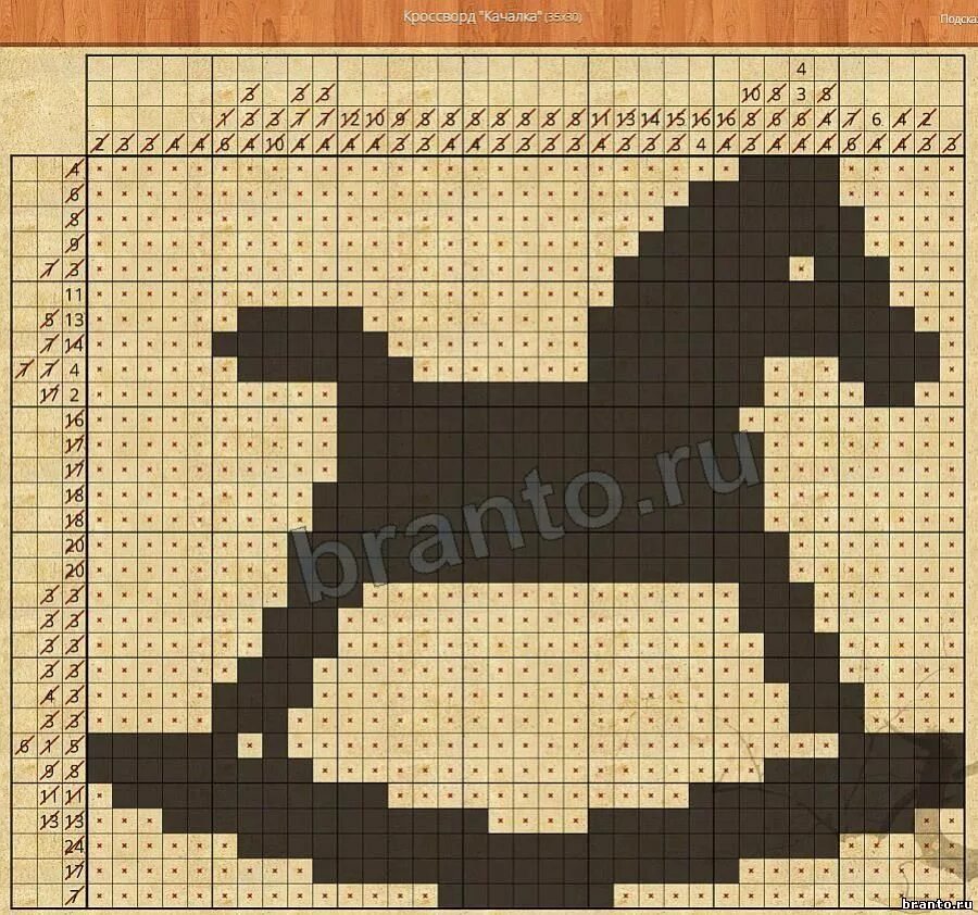 Лошадка сканворд. Японский кроссворд лошадка 20х20 Ямабуси. Японские кроссворды ответы. Ямабуси ответы на японские кроссворды лошадка. Ямабуси лошадка 20х20.