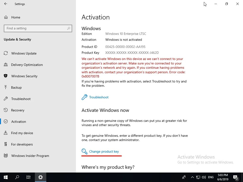 Windows 10 корпоративная активации ключик. Windows 10 LTSC активация. Виндовс 10 корпоративная LTSC активации. Windows 10 Enterprise LTSC 2019 ключ.