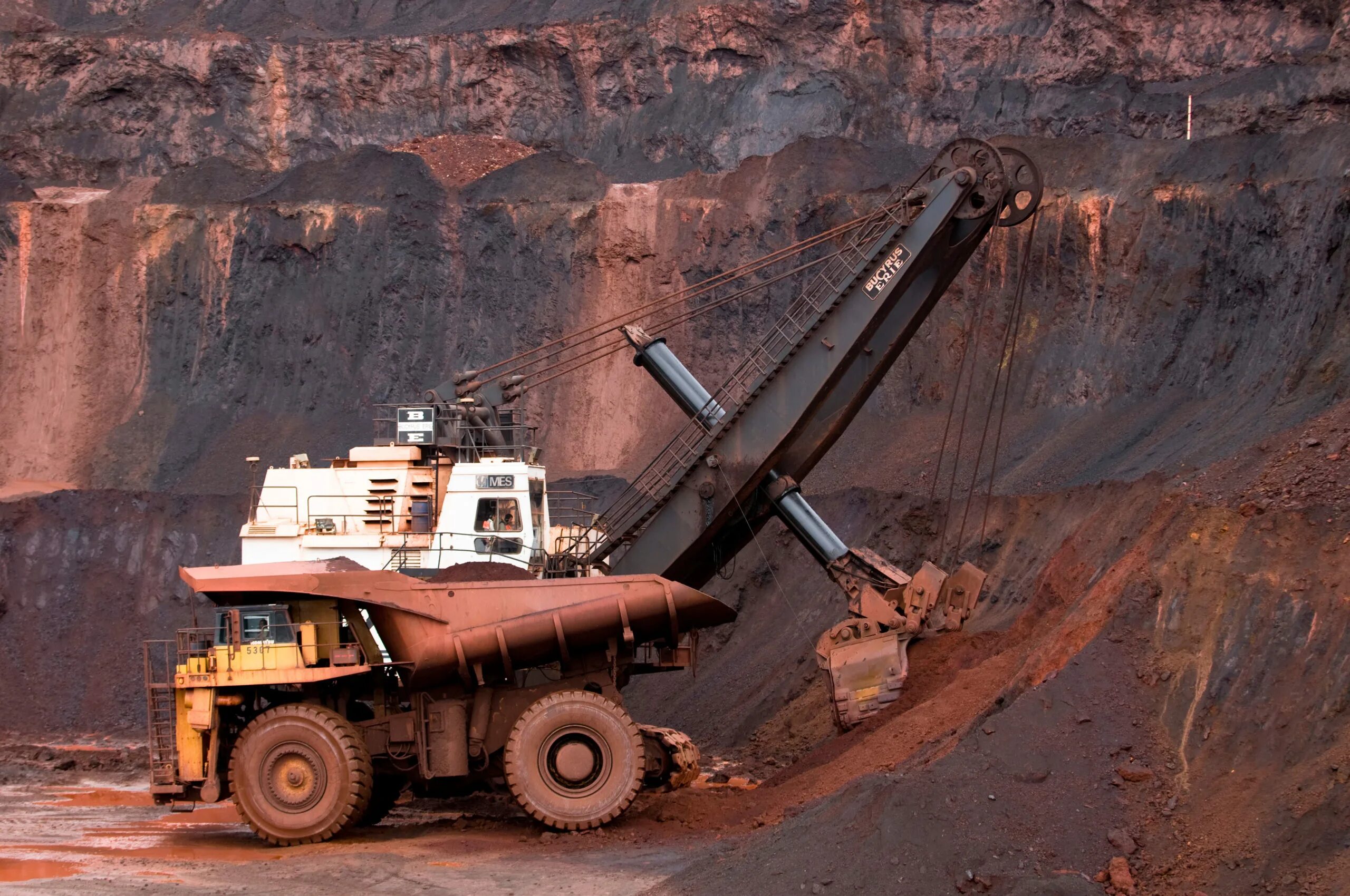Железорудная провинция Хамерсли (Австралия). Добыча металла. Добыча руды. Железная руда добыча.