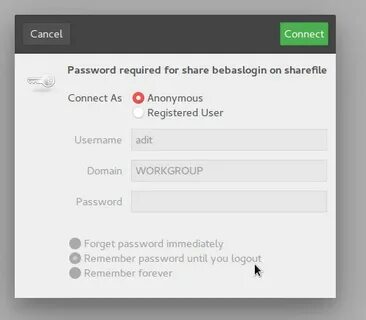 Password required