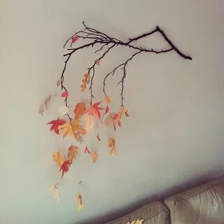 Осенние ветки своими руками