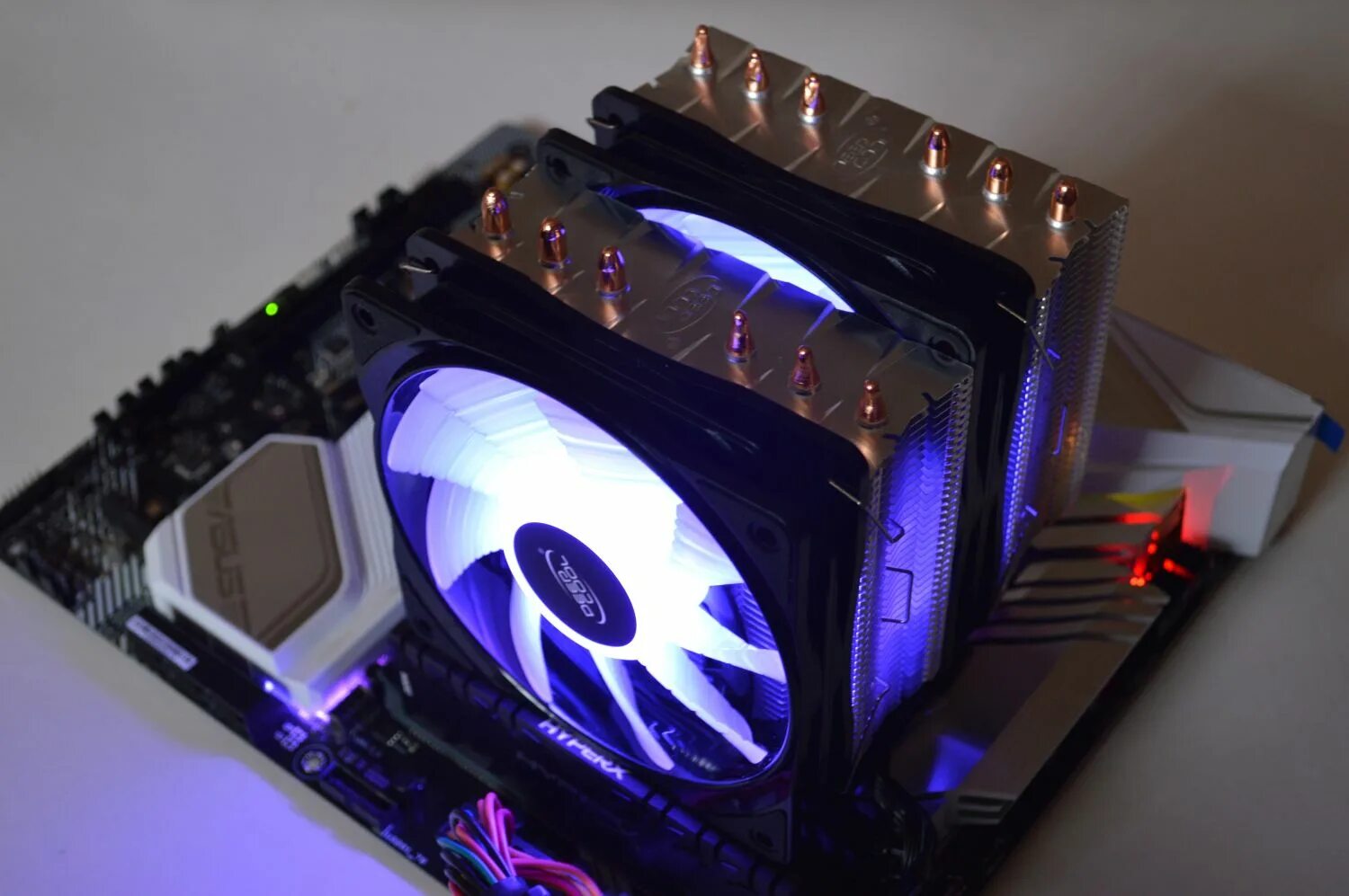 Подсветка кулера deepcool