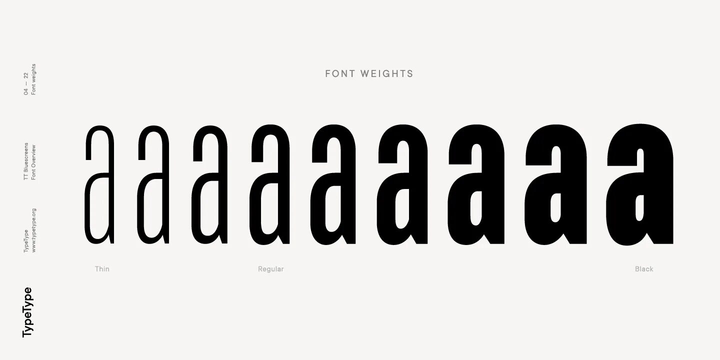 Font face font weight