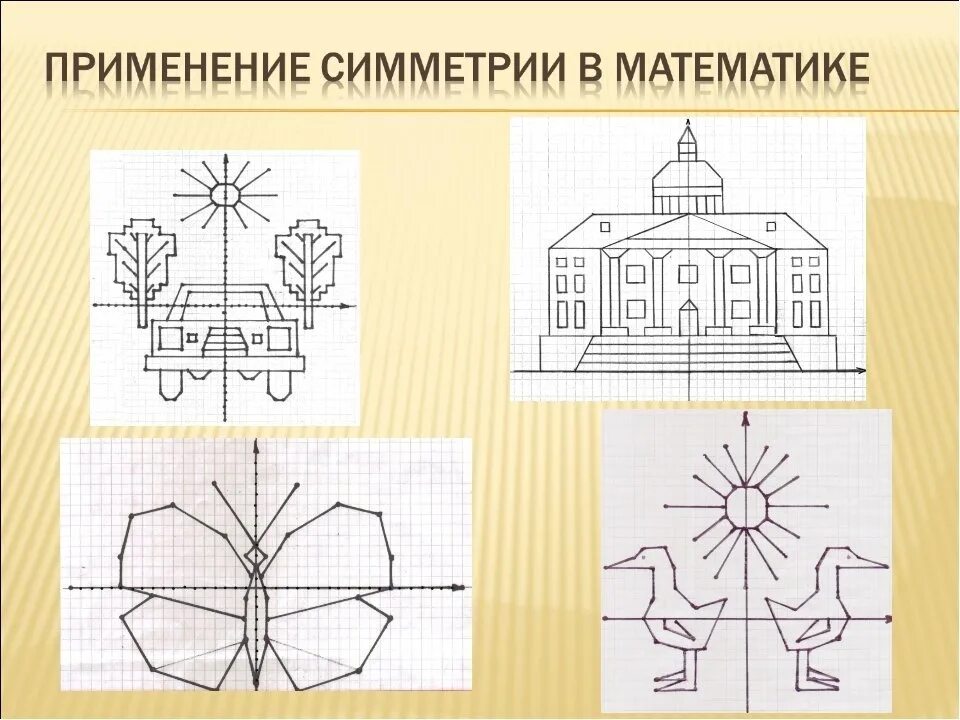 Симметрия задания 8 класс. Симметрия рисунок. Симметричные рисунки. Симметричные фигуры. Ось симметрии рисунок.