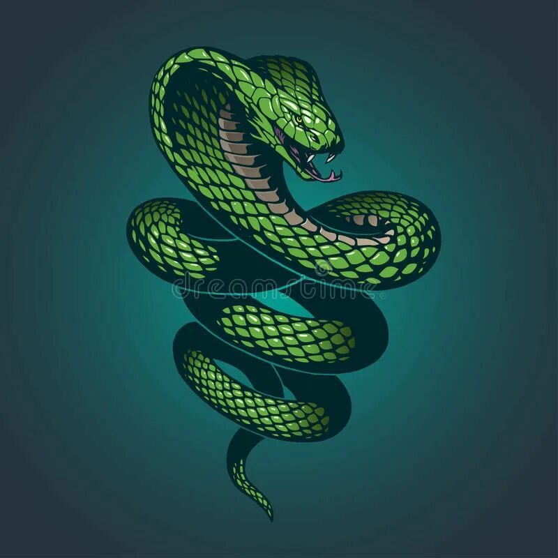 Змеи арт. Зеленая Кобра. Змеи арты. Зеленая змея арт.