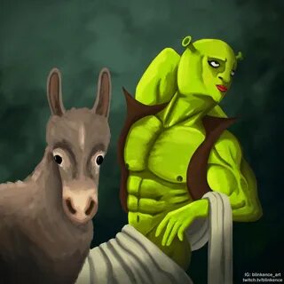 Shrek with boobs.