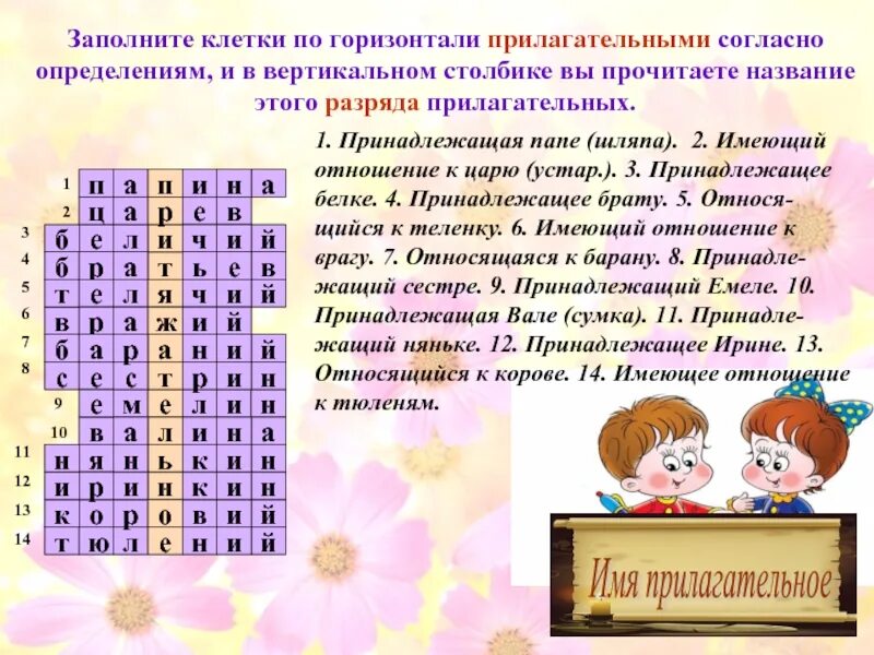 Вопросы и ответы 5 разряд. Кроссворд на тему прилагательные разряды. Кроссворд имя прилагательное. Кроссворд на тему прилагательное. Кроссворд по русскому с ответами имя прилагательное.