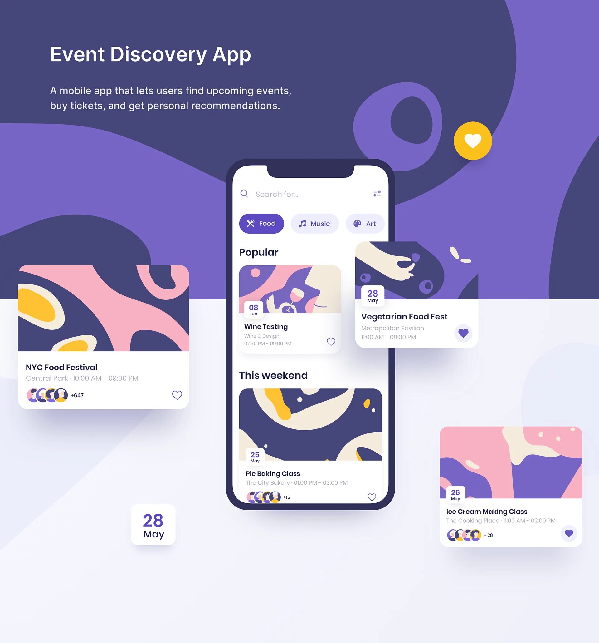 Application event. App event. in-app events. event приложение. event app mobile ui.