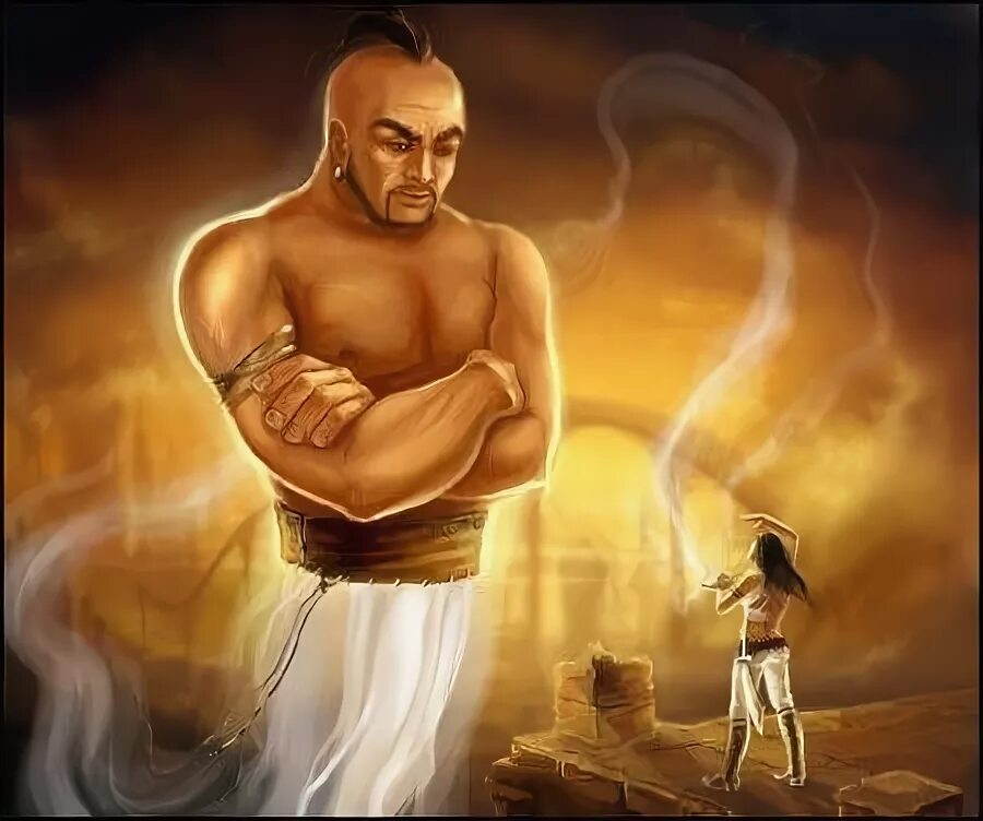 ArtStation - Aladdin: Genie Vis Dev