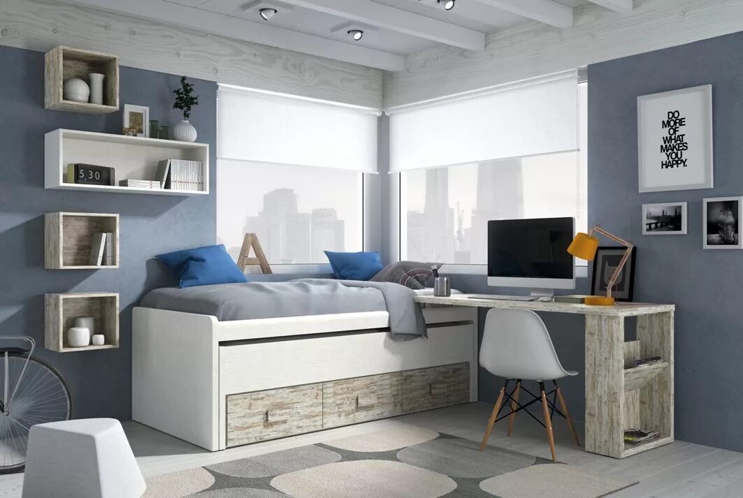 Junior room. Современная детская мебель. Junior room. Подростковая мебель для девочек. Эргономика комнаты подростка.