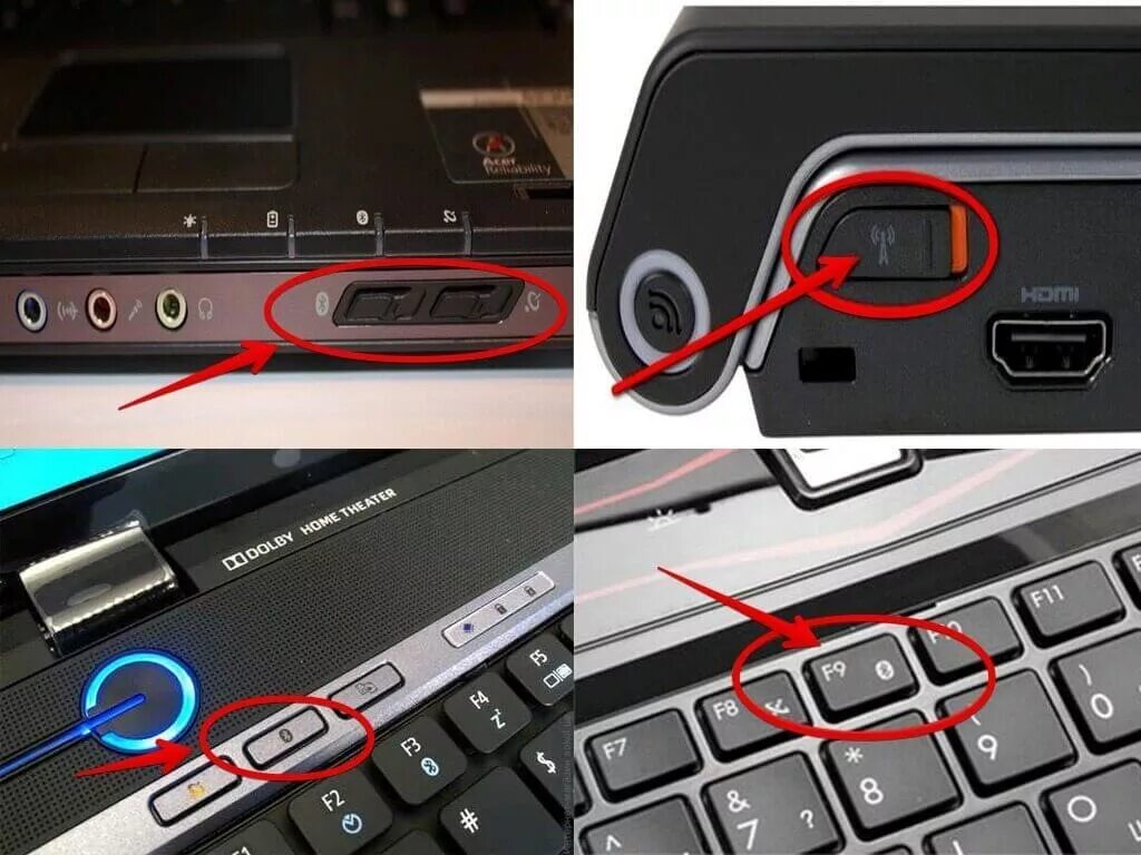 Notebook bluetooth