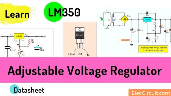 Current regulator. Lm350. high voltage regulator lm. linear voltage regulator hdo. voltage regulator se350 схема подключения.