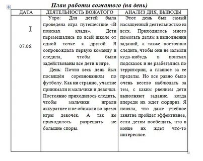 Педагогическая вожатская практика