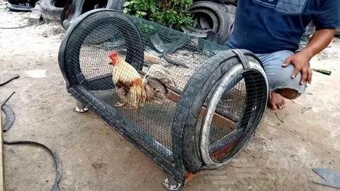 Гнездо для кур из покрышек своими руками
