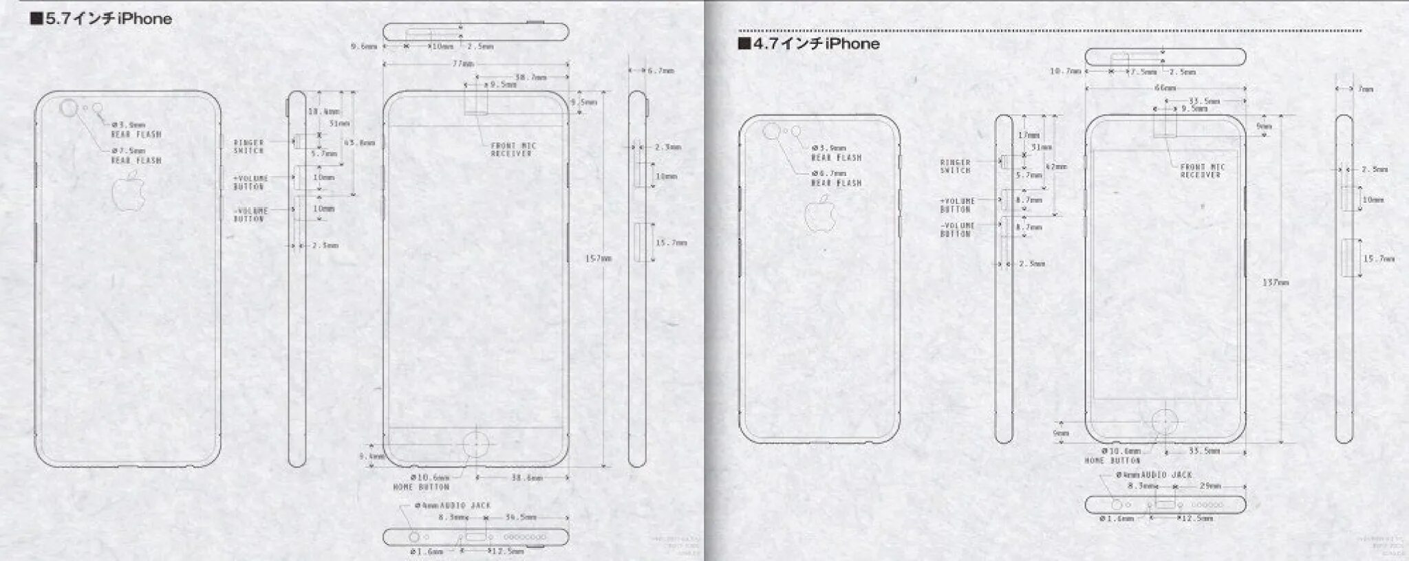 Айфон 13 размеры телефона