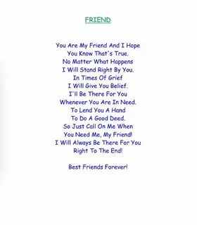 For a friend right
