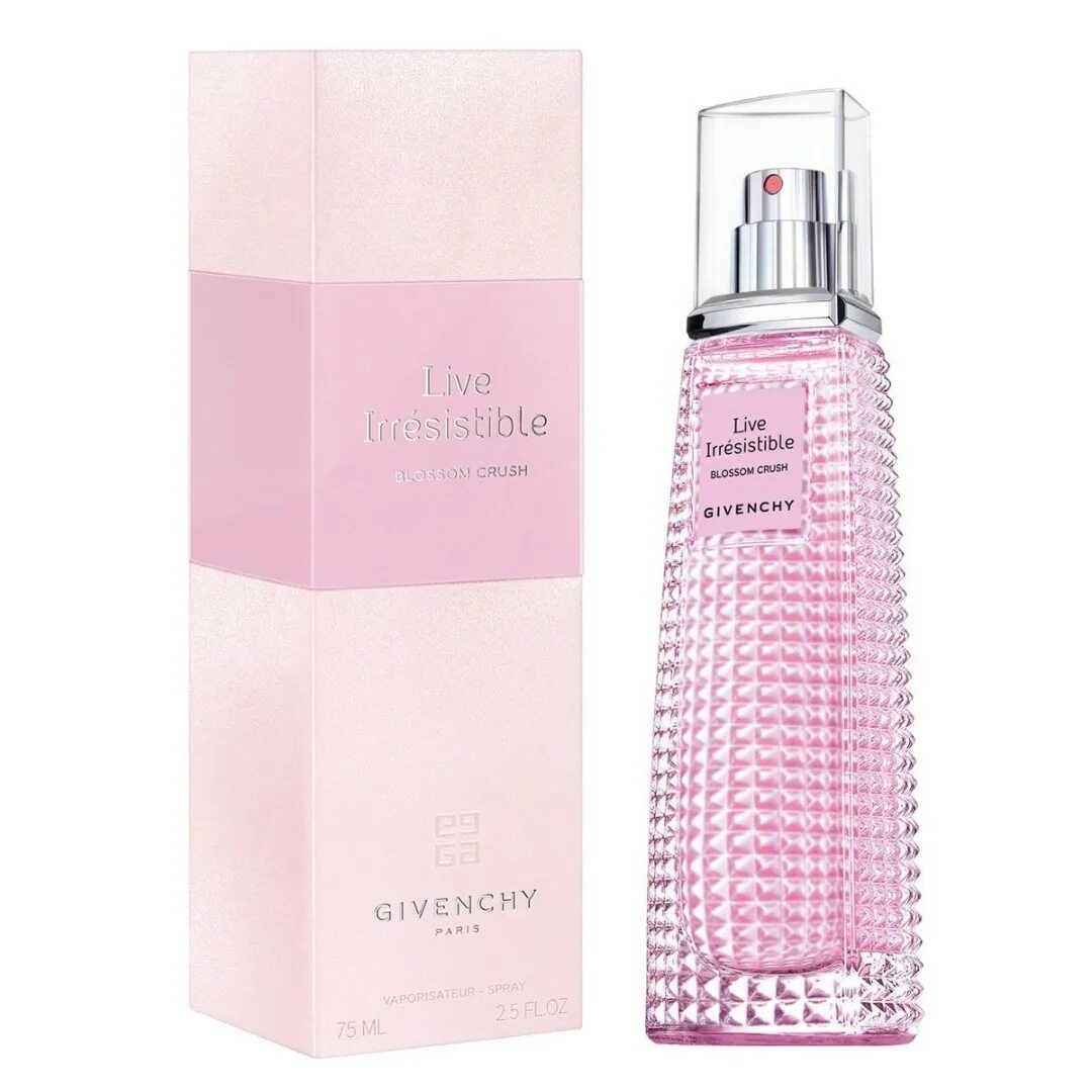 Blossom crush. Givenchy Live irresistible Blossom Crush туалетная вода 75мл.. Туалетная вода Givenchy Live irresistible Blossom Crush 30 мл. Givenchy Live irresistible 75ml EDT. Givenchy Live irresistible туалетная вода 50 мл.