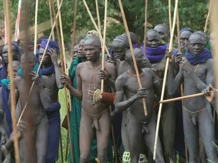 Slideshow: naked tribal men.