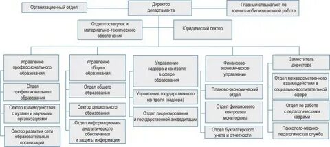 Департамент в сфере образования