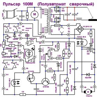 Схемы сварочных инверторов полуавтомат