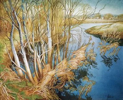 Рисунок половодье