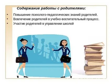 Формы вовлечения родителей в образовательную