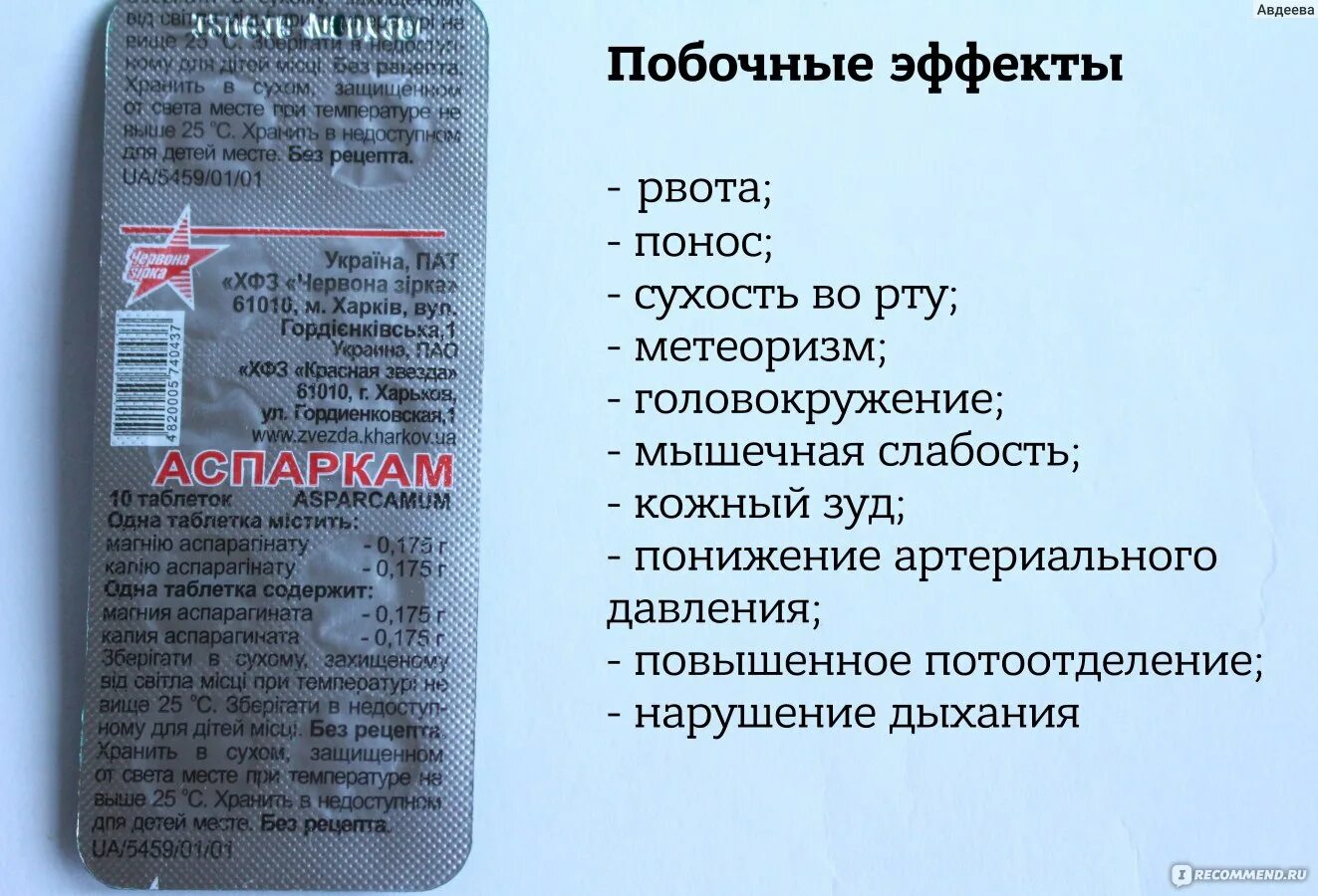 Аспаркам побочные действия. Аспаркам побочные эффекты. Аспаркам побочка. Можно принимать аспаркам с