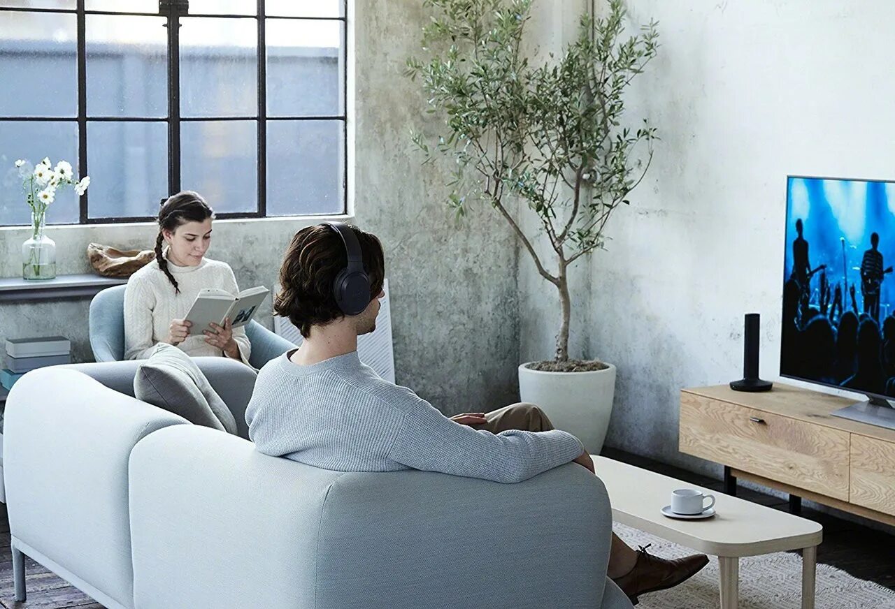 Беспроводные наушники tvs. Лучшие наушники для просмотра телевизора. Телевизор с наушниками. Телевизор в наушниках. Радионаушники филипс беспроводные.