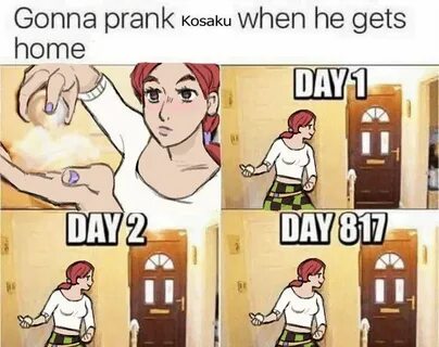 He get home