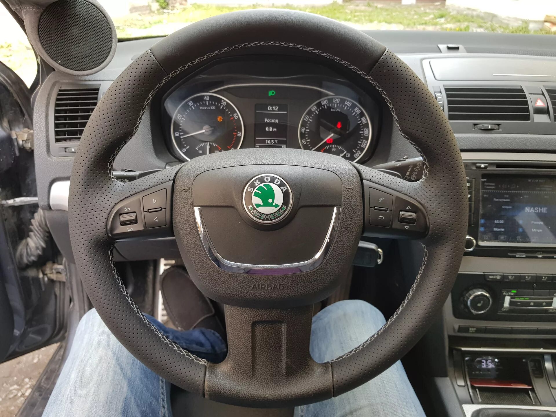 Руль Skoda Octavia a5fl. Руль skoda octavia rs