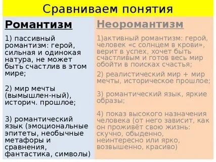Что такое неоромантизм