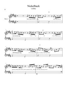 Песня lullaby nickelback