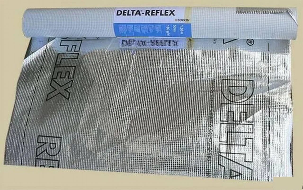 Пароизоляционная пленка Дельта рефлекс. Delta-Reflex пароизоляционная плёнка с алюминиевым рефлексным слоем, SD=150 М. Пароизоляция - пленка Delta Reflex. Delta-Reflex пленка с алюминиевым рефлексным слоем.