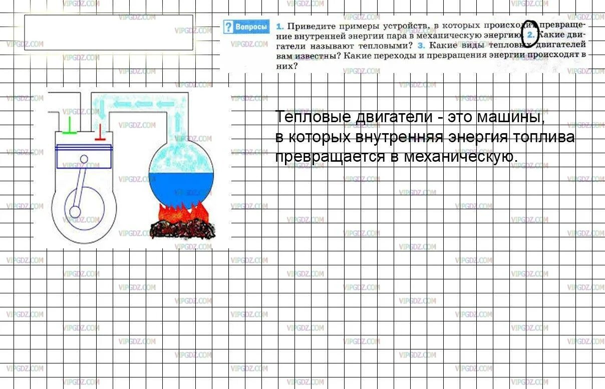 Физика 8 класс образец