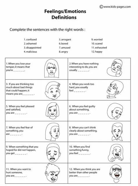 Какая ты отрицательная эмоция тест quiz