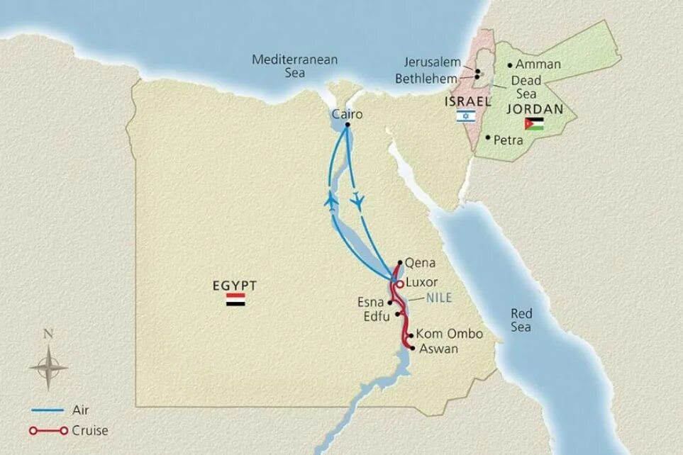 Круиз по Нилу – Луксор – Каир. Асуан и Луксор на карте Египта. Луксор и Каир на карте Египта. Круиз по Нилу из Луксора в Асуан. Луксор на карте