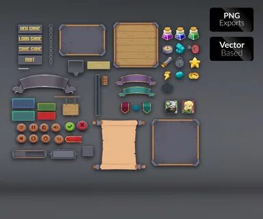 Mecieval-GUI-preview-4 Game Art Partners