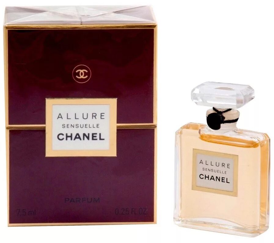 Купить парфюм chanel. Духи Chanel Allure sensuelle. Chanel Allure sensuelle духи 7.5. Chanel Allure Parfum 7.5ml. Chanel Аллюр Парфюм женский.