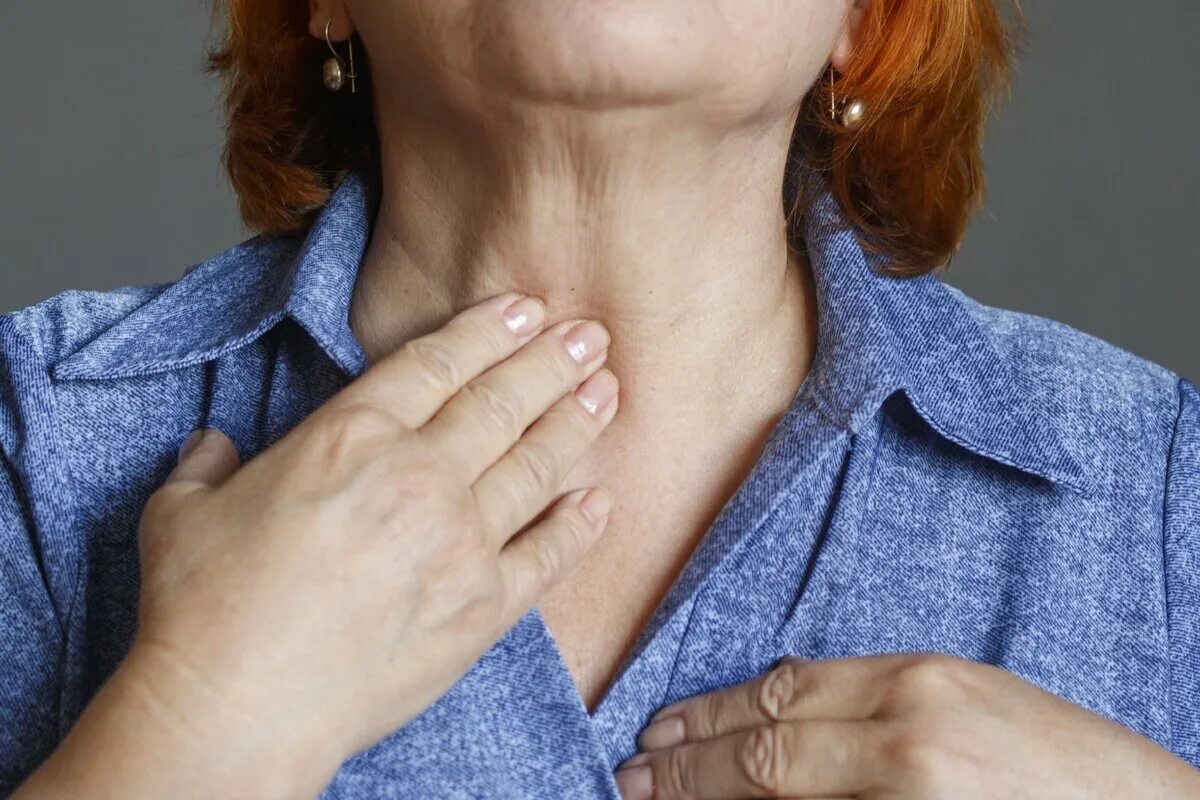 Болезни щитовидной железы. Зоб в горле