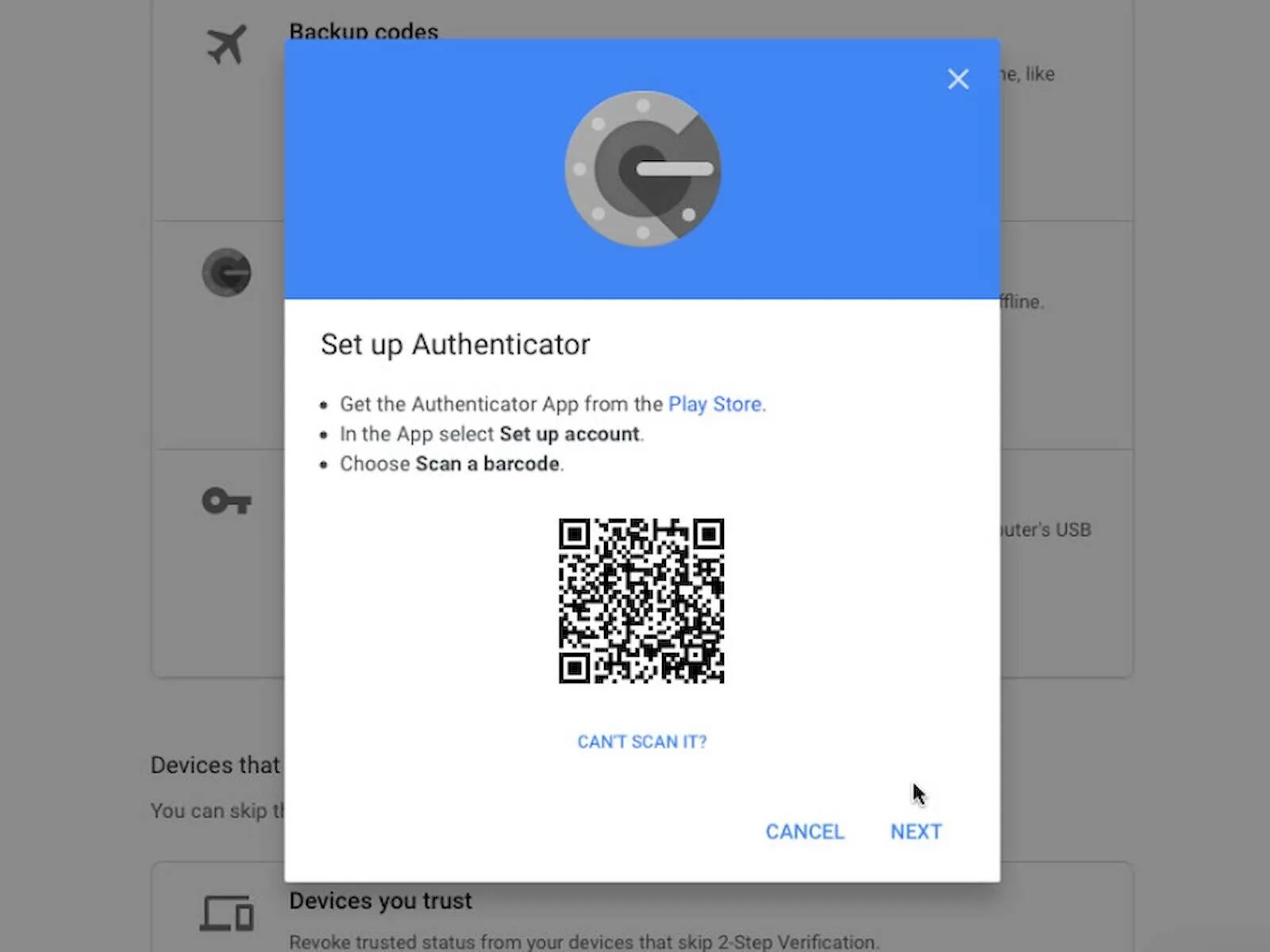 Двухфакторная аутентификация андроид