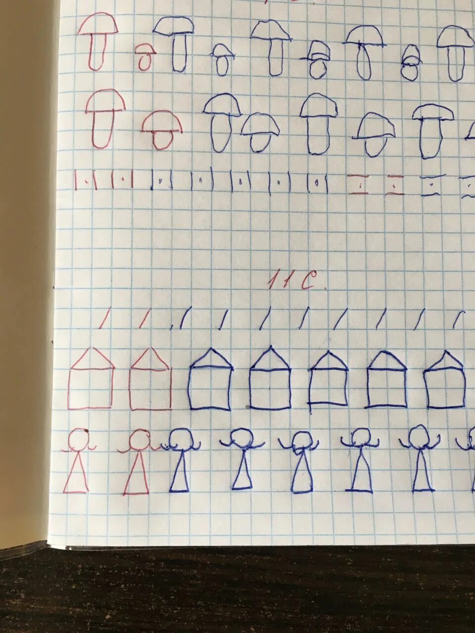 Показы 1 класс. Показы для детей в тетрадях в клетку. задание в тетради в клетку в подготовительной. чистописание по математике. задание в тетрадке в клеточку.