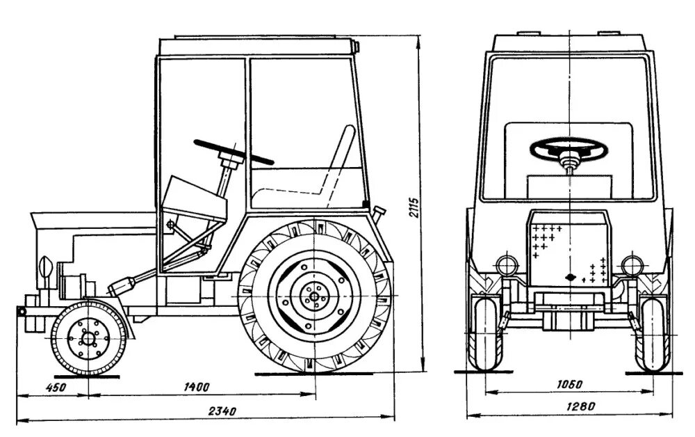 Схема кабины мтз 80. Ширина трактора т 25. Габариты трактора т 25. Габариты трактора т 40. Высота трактора т 25.