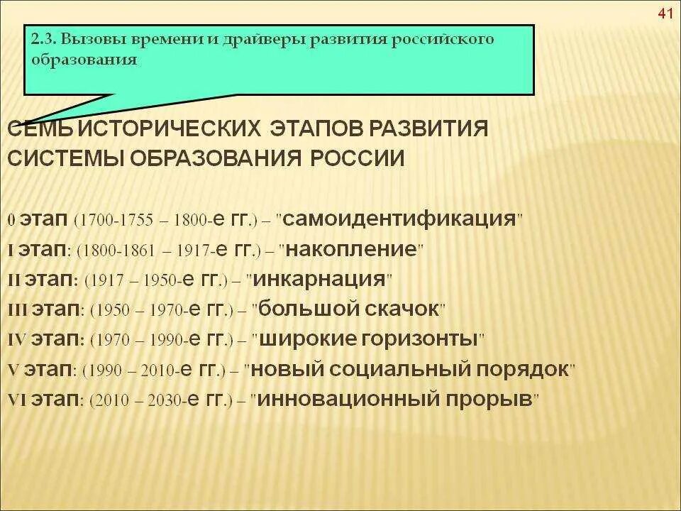 Основные этапы развития дополнительного образования. Этапы развития образования в россии. исторические этапы образования.
