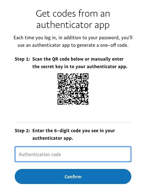 Код google authenticator