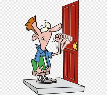 I out of the door when
